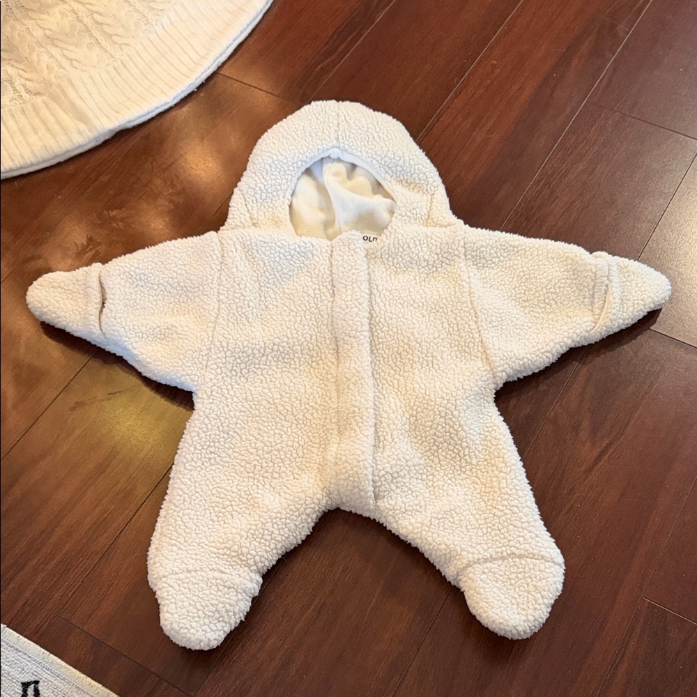 SHERPA FLEECE BABY BUNTING